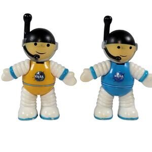 Playmobil NASA Astronaut Figures Lot 2 Space Toys Cake Toppers Replacement Parts